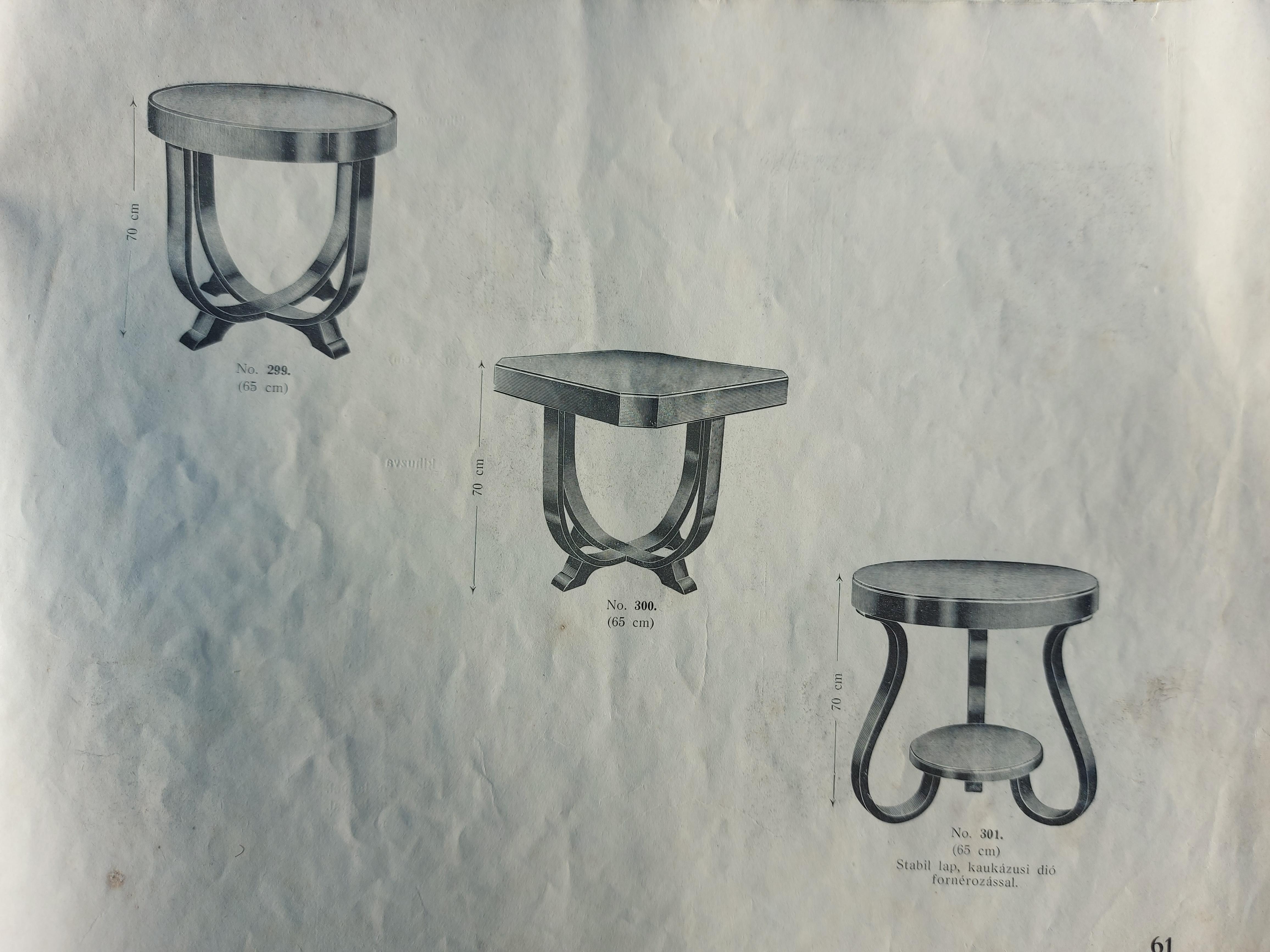 Table basse Tulip n°301 de Thonet Debrecen en vente 3