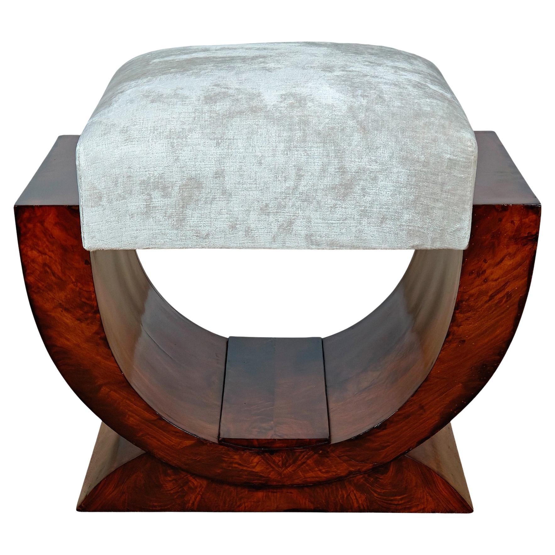 Pouf "tulipe" Art Déco - France 1930 en vente