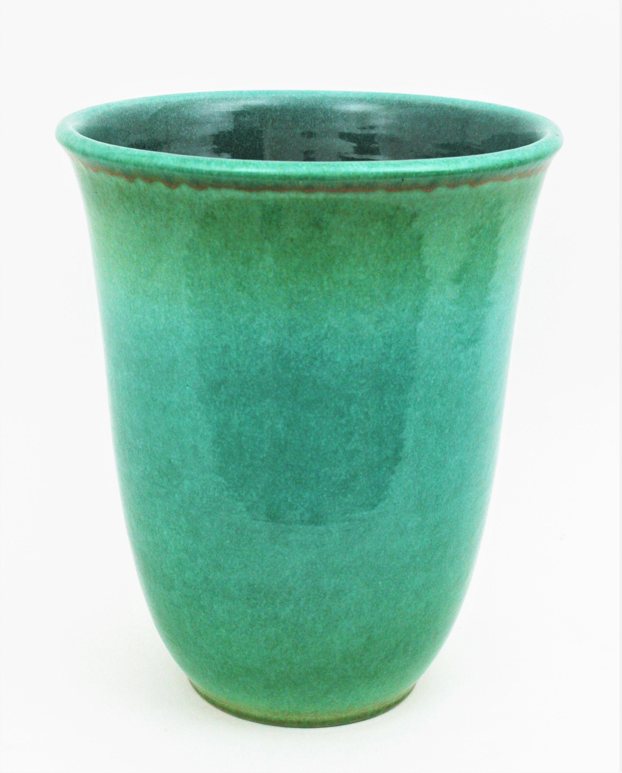 turquoise large vase