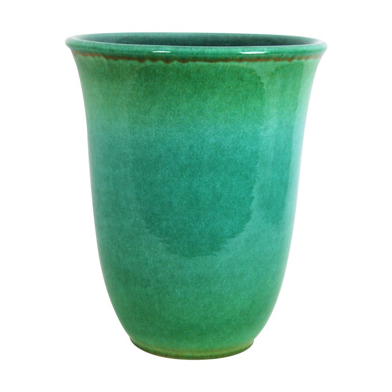 18.4 Green Entrada EN30849 Ceramic Vase 