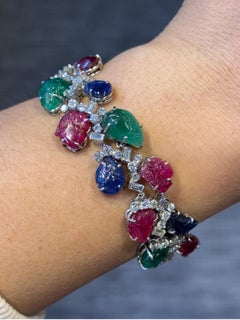 Art Deco Tutti Frutti Bracelet