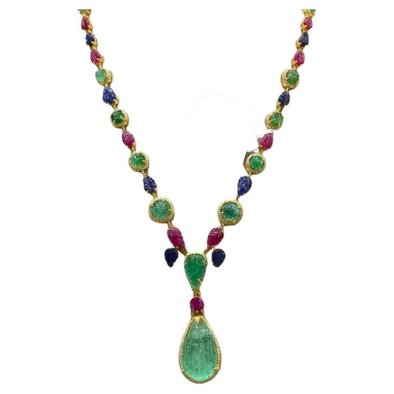 Best Gift Platinum Plated ruby jewellry sapphire meet you that day E+R display jewelry sets floating charmsFBLS 43