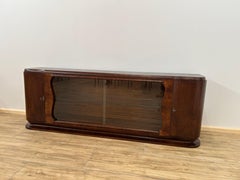 Art Deco TV chest of drawers