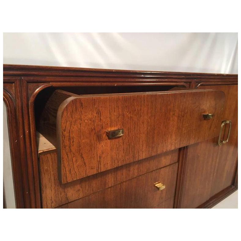 Art Deco Twelve Drawer Dresser by Century In Good Condition For Sale In Jacksonville, FL