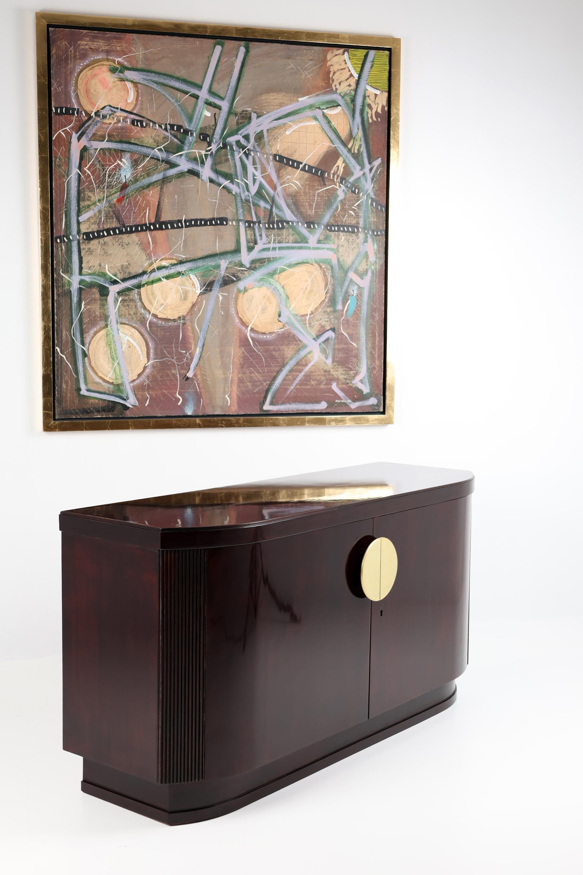 Armario Art Decó de dos puertas Madera blanda en venta