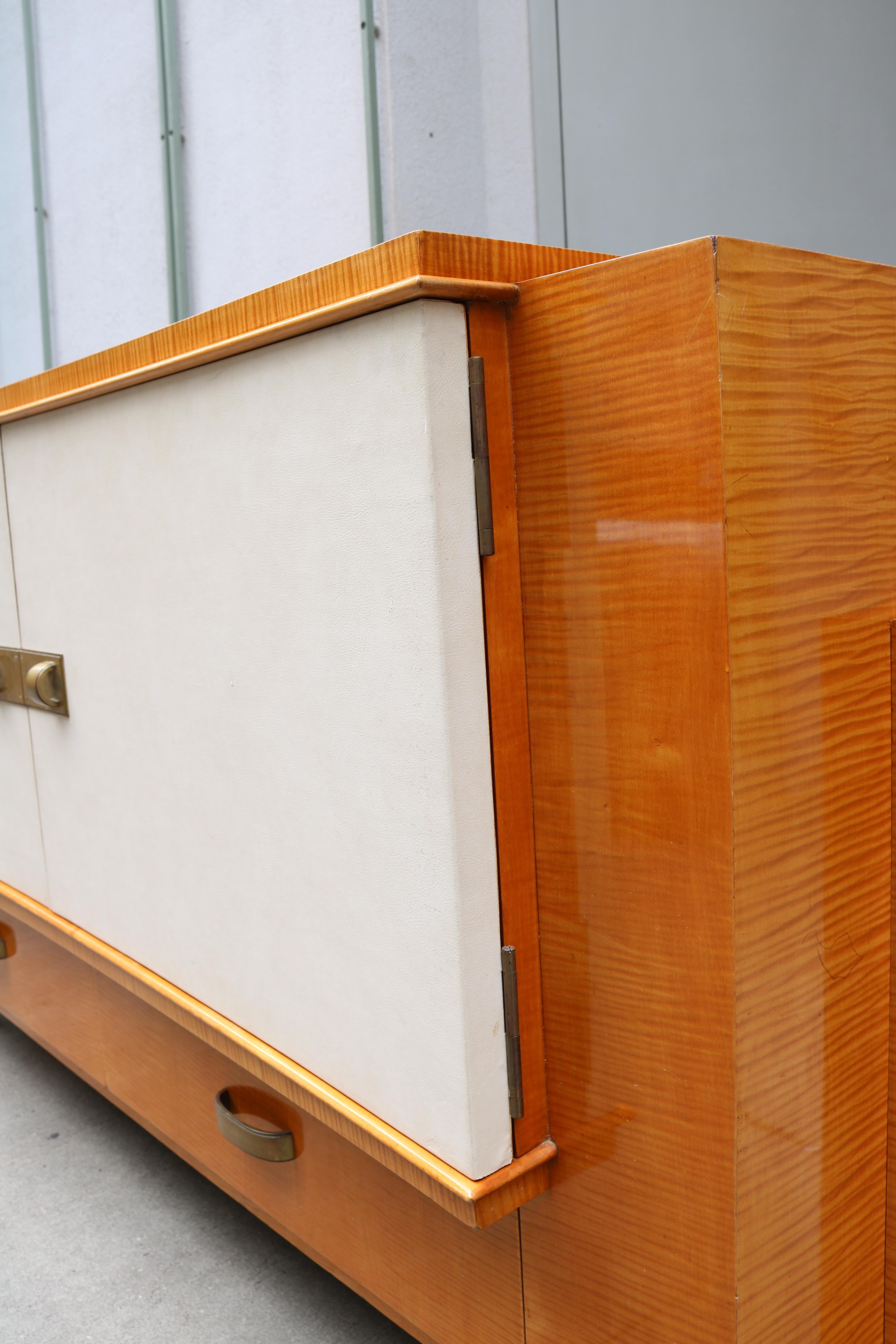 Art Deco Two Door Sideboard For Sale 4