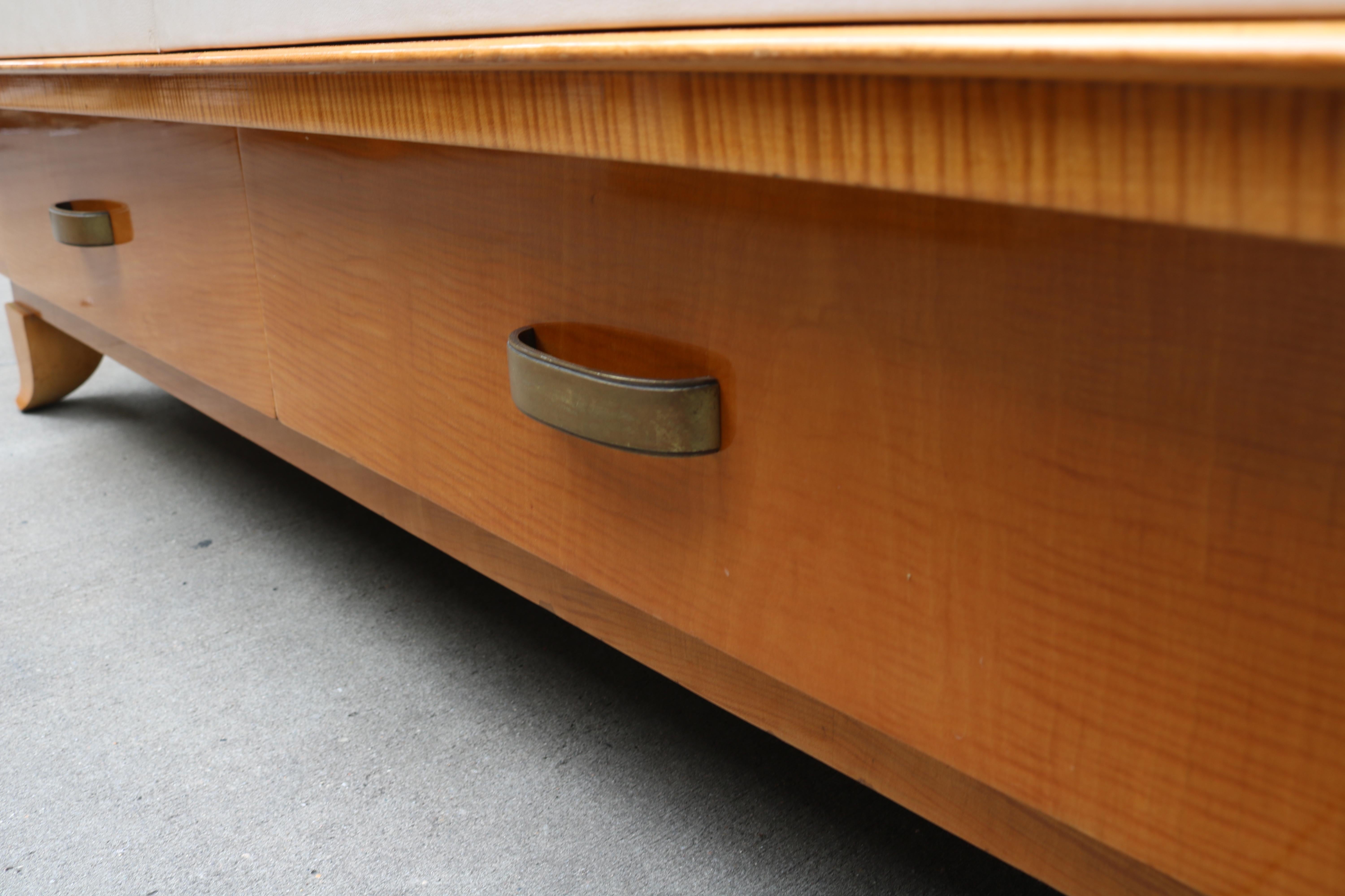 Art Deco Two Door Sideboard For Sale 5