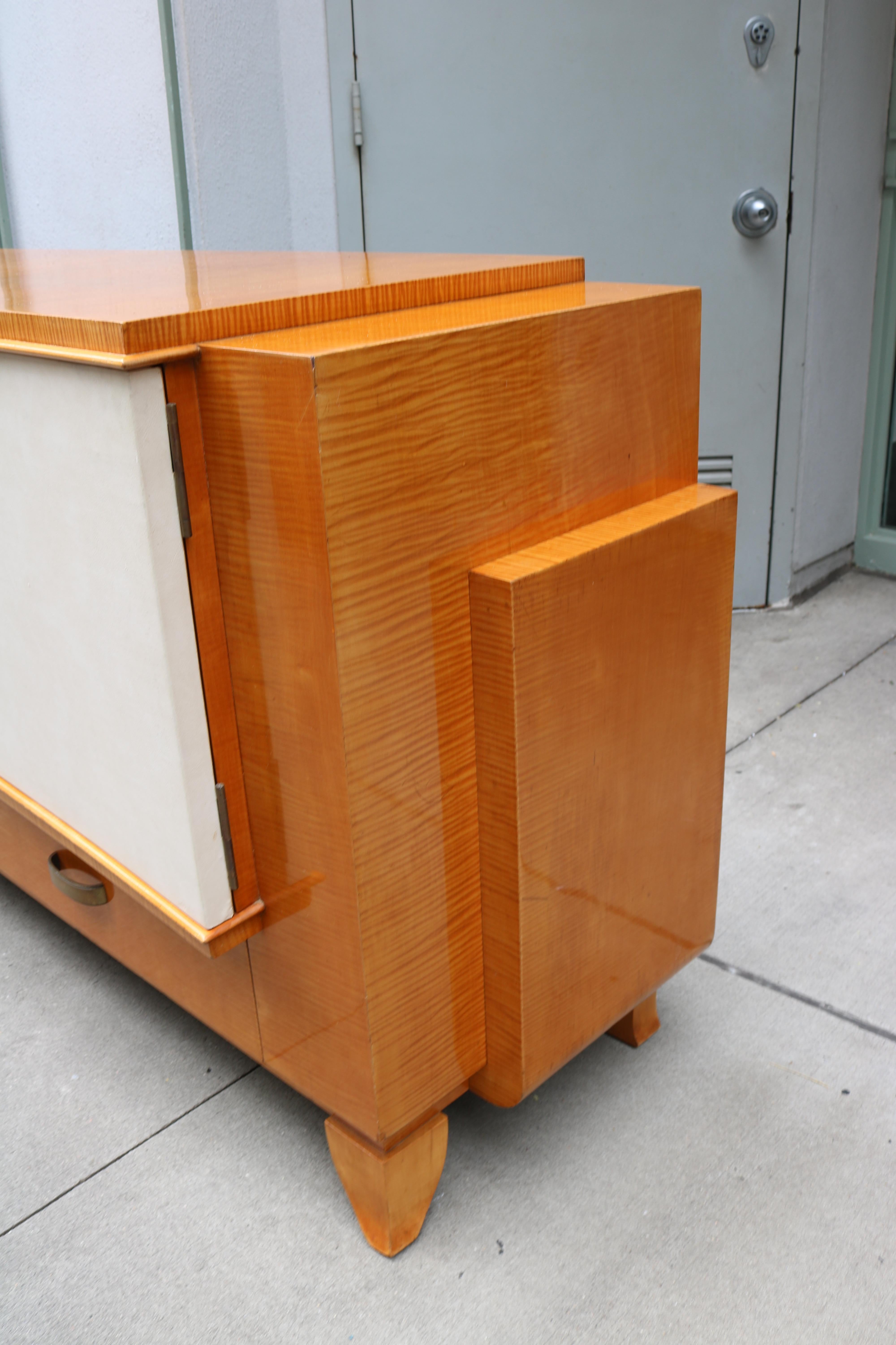 Art Deco Two Door Sideboard For Sale 6