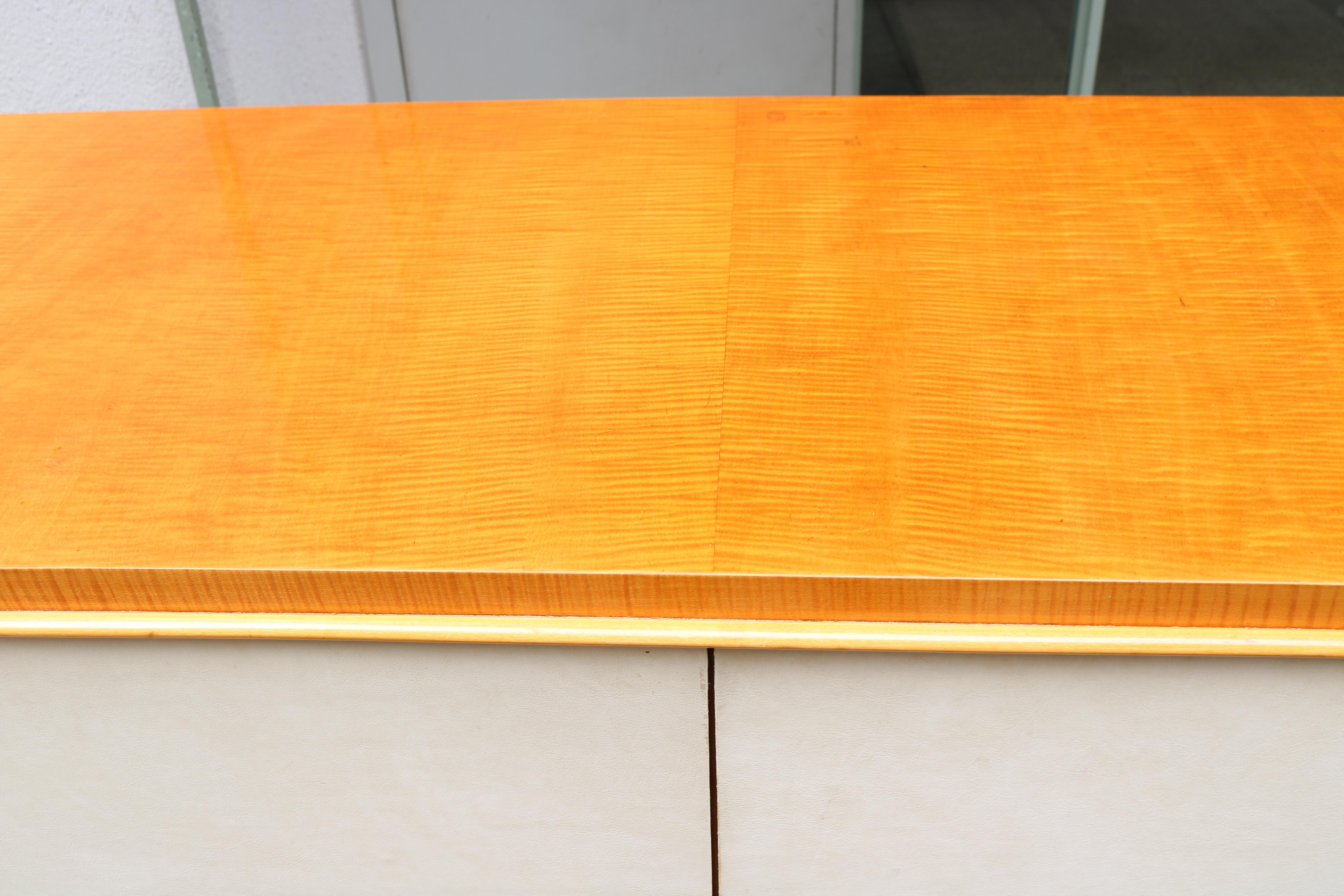 Mid-20th Century Art Deco Two Door Sideboard For Sale