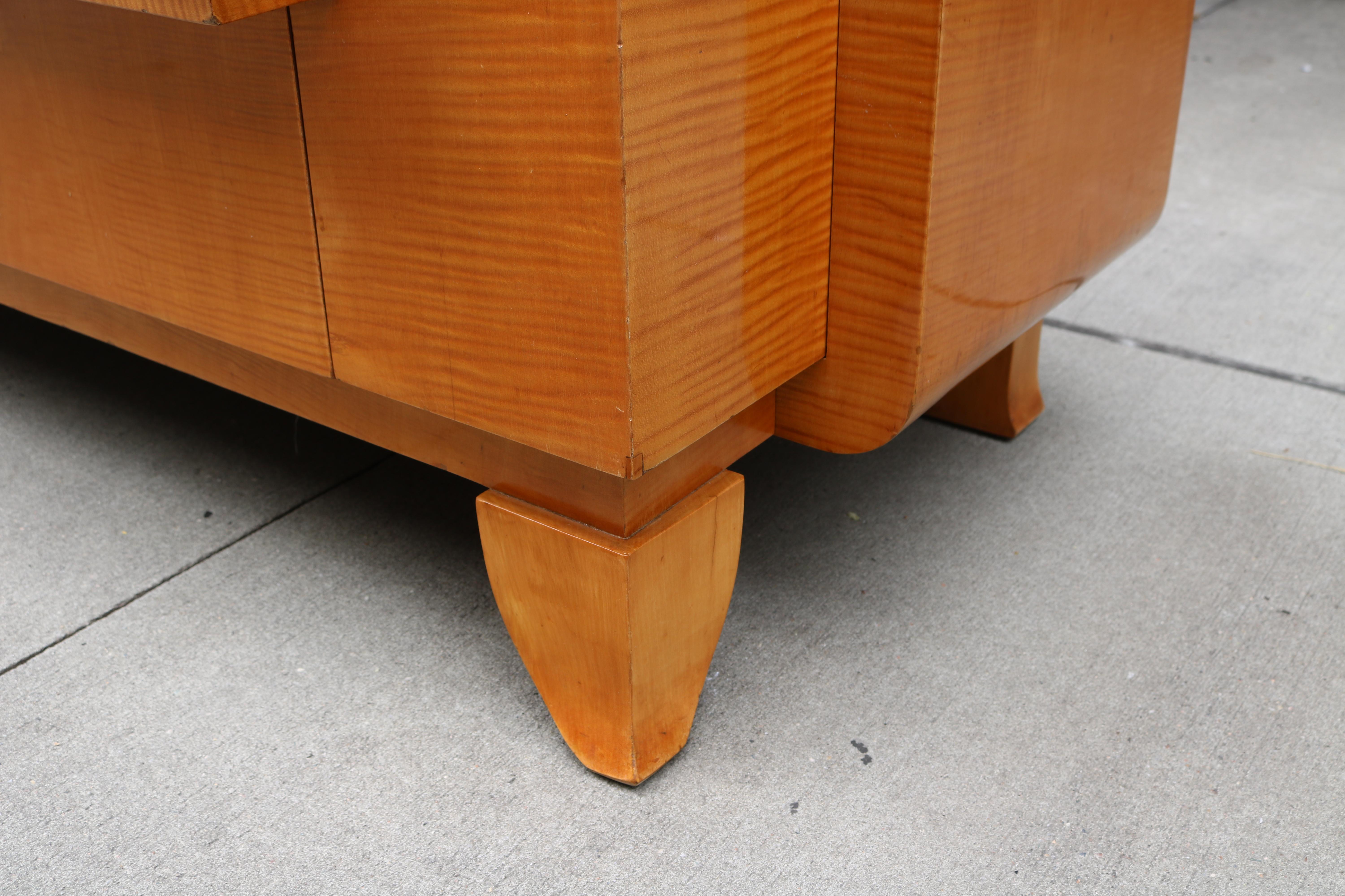 Art Deco Two Door Sideboard For Sale 3