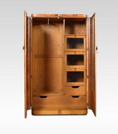 Art Deco Two-Door Wardrobe
