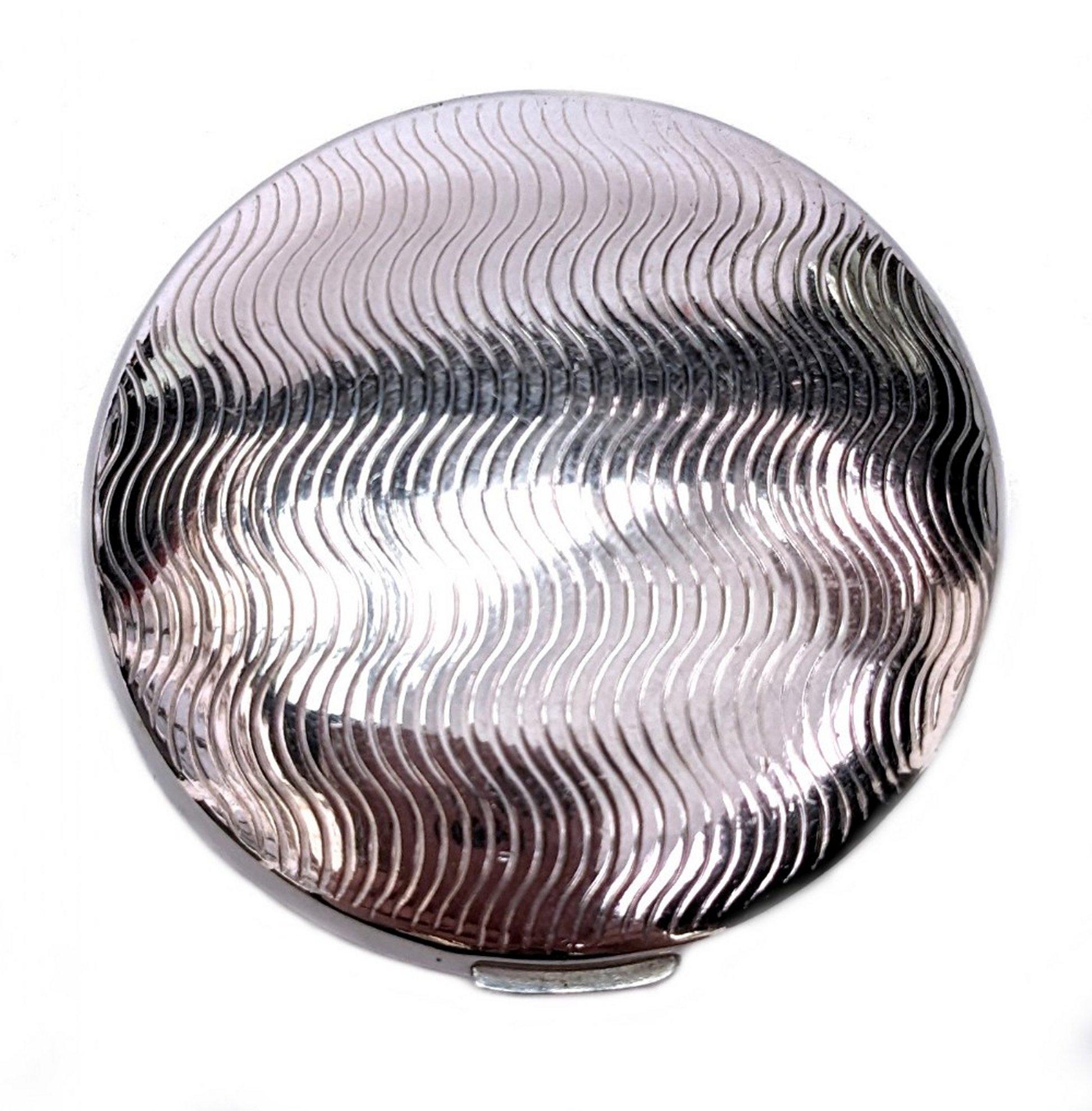 Poudre compacte à deux visages pour dames, Art déco, A Richard Hudnut, c1930 Bon état - En vente à Devon, England