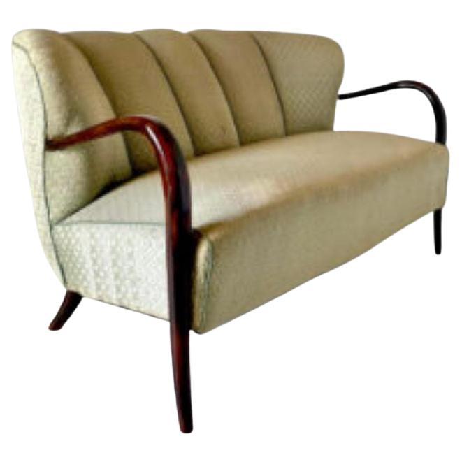 Art Deco Two seats Sofa, Malatesta and Mason, Italy 1950s