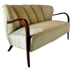 Art Deco Two seats Sofa, Malatesta and Mason, Italy 1950s