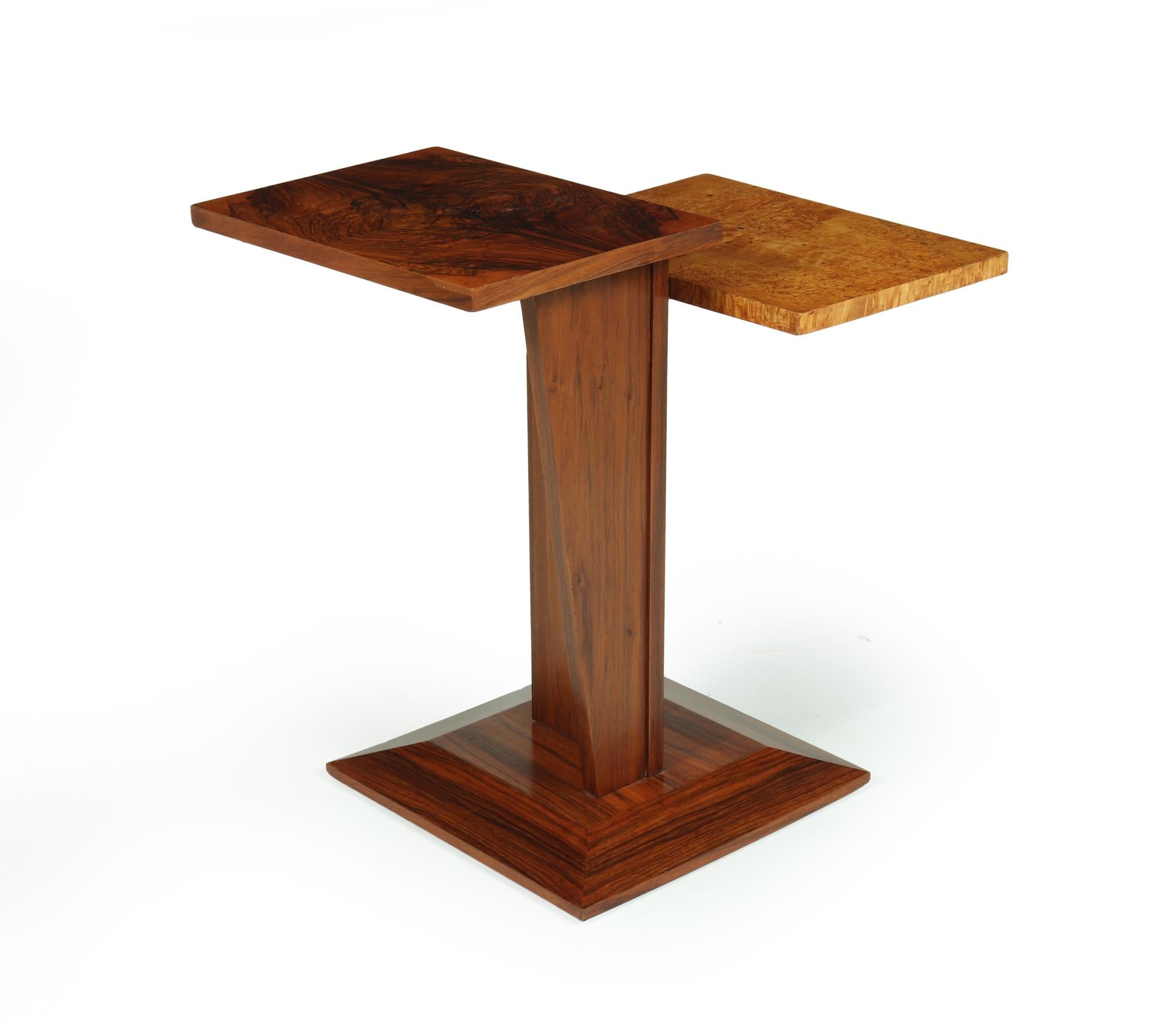 French Art Deco Two Tier Occasional Table