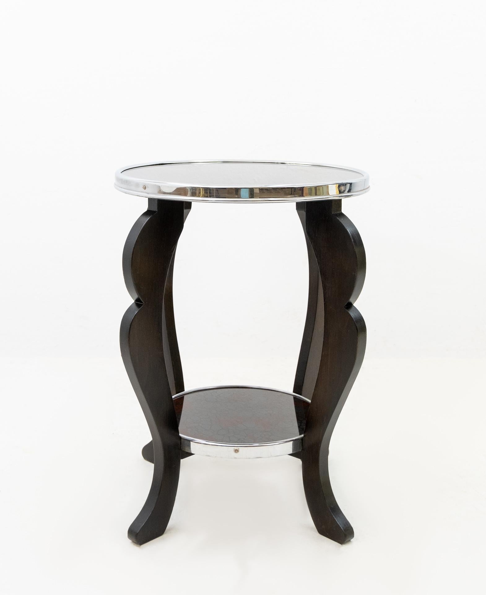 Art Deco Two-Tier Side Table 1
