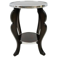 Art Deco Two-Tier Side Table