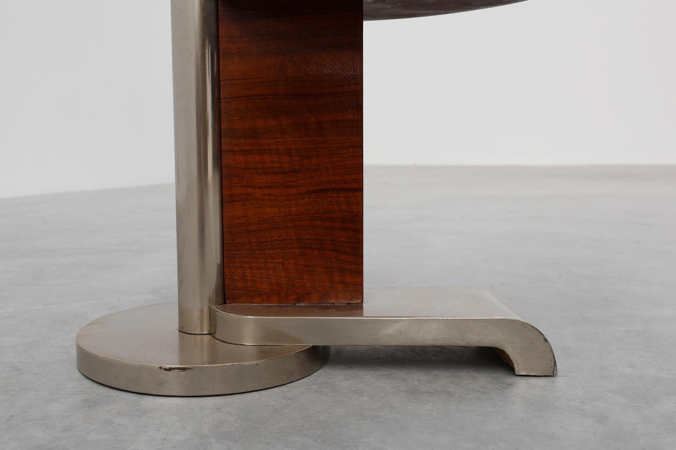 Tavolino modernista Art Déco a due piani, Francia, 1925 ca. 1925 in vendita 4