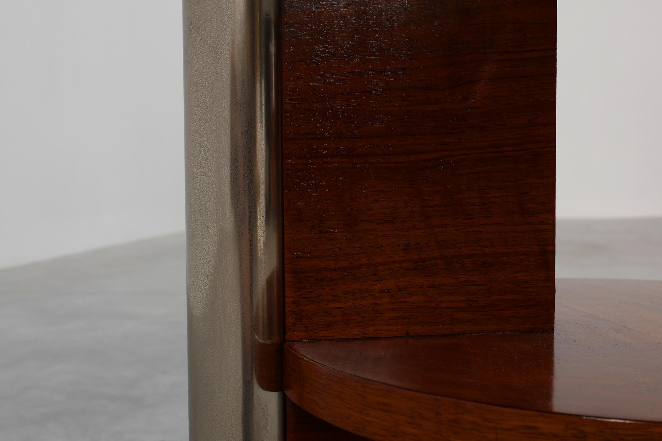 Tavolino modernista Art Déco a due piani, Francia, 1925 ca. 1925 in vendita 2