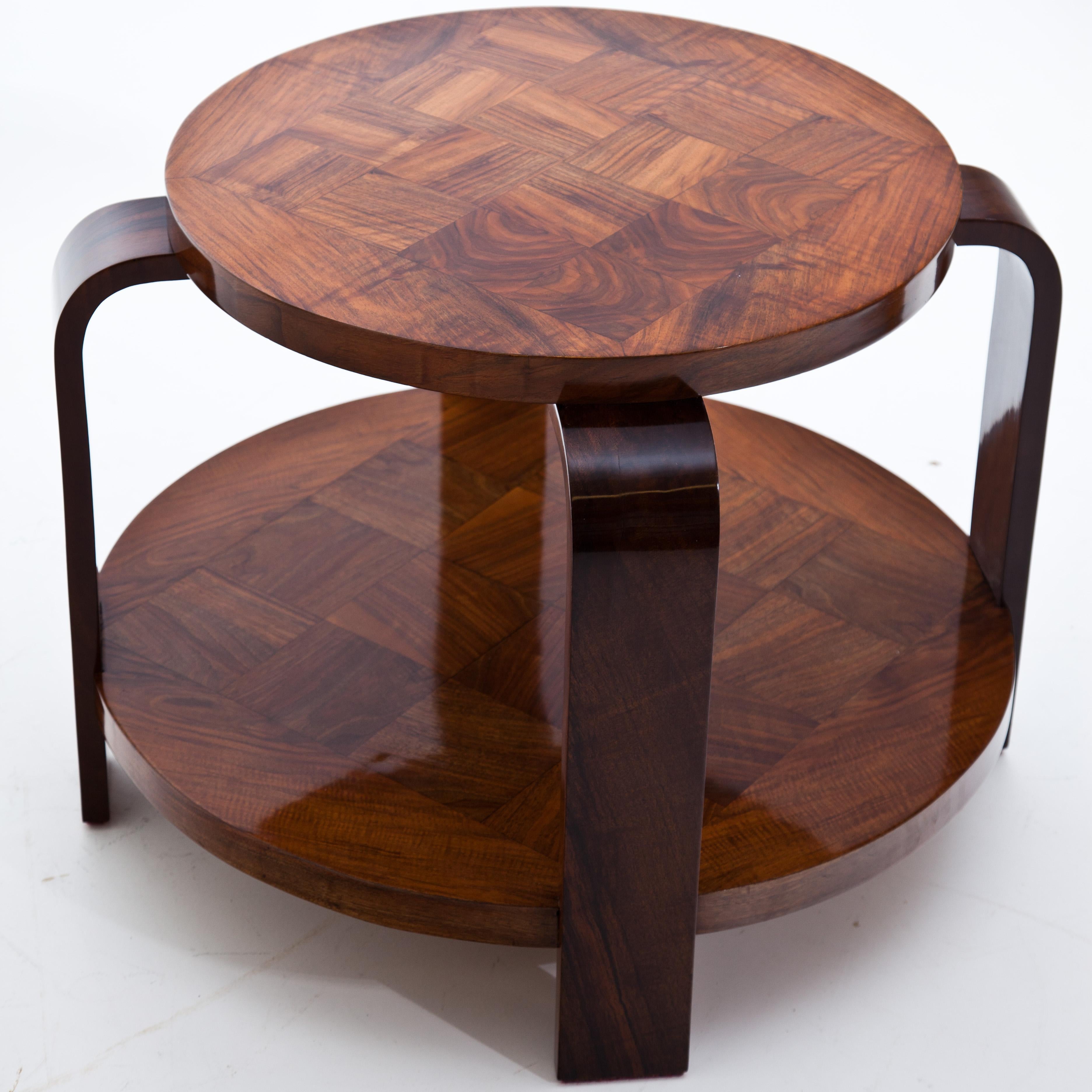 Italian Art Deco Two-Tiered Table