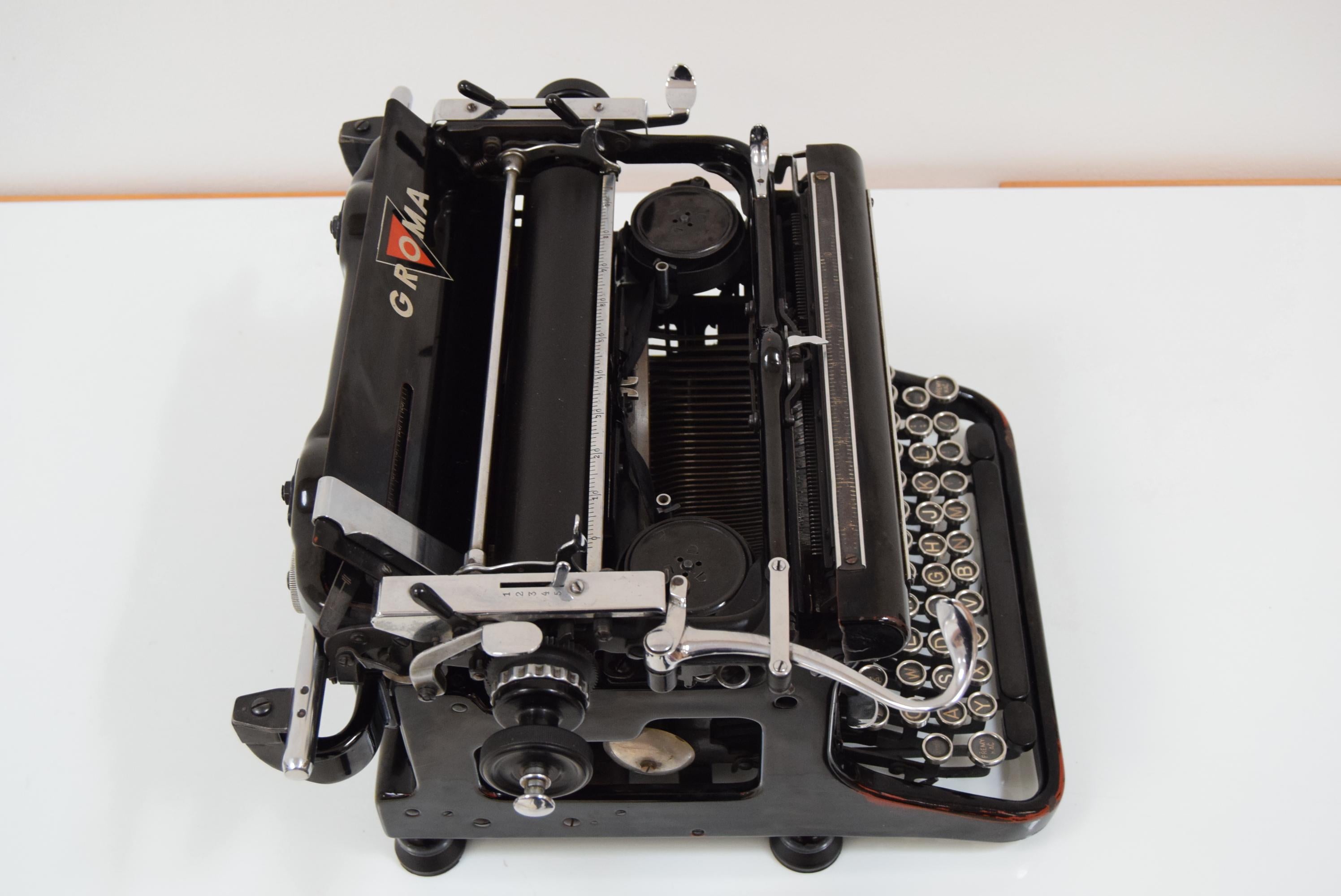 Art Deco Typewriter/Groma, circa 1935 6