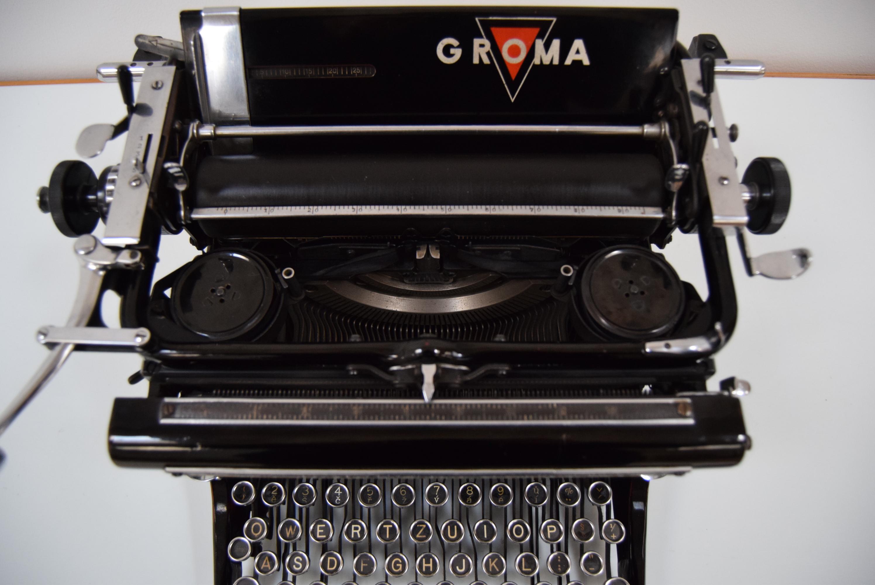 Art Deco Typewriter/Groma, circa 1935 7