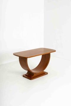 Art Deco U-Shaped Coffee Table, 1930s The Netherlands