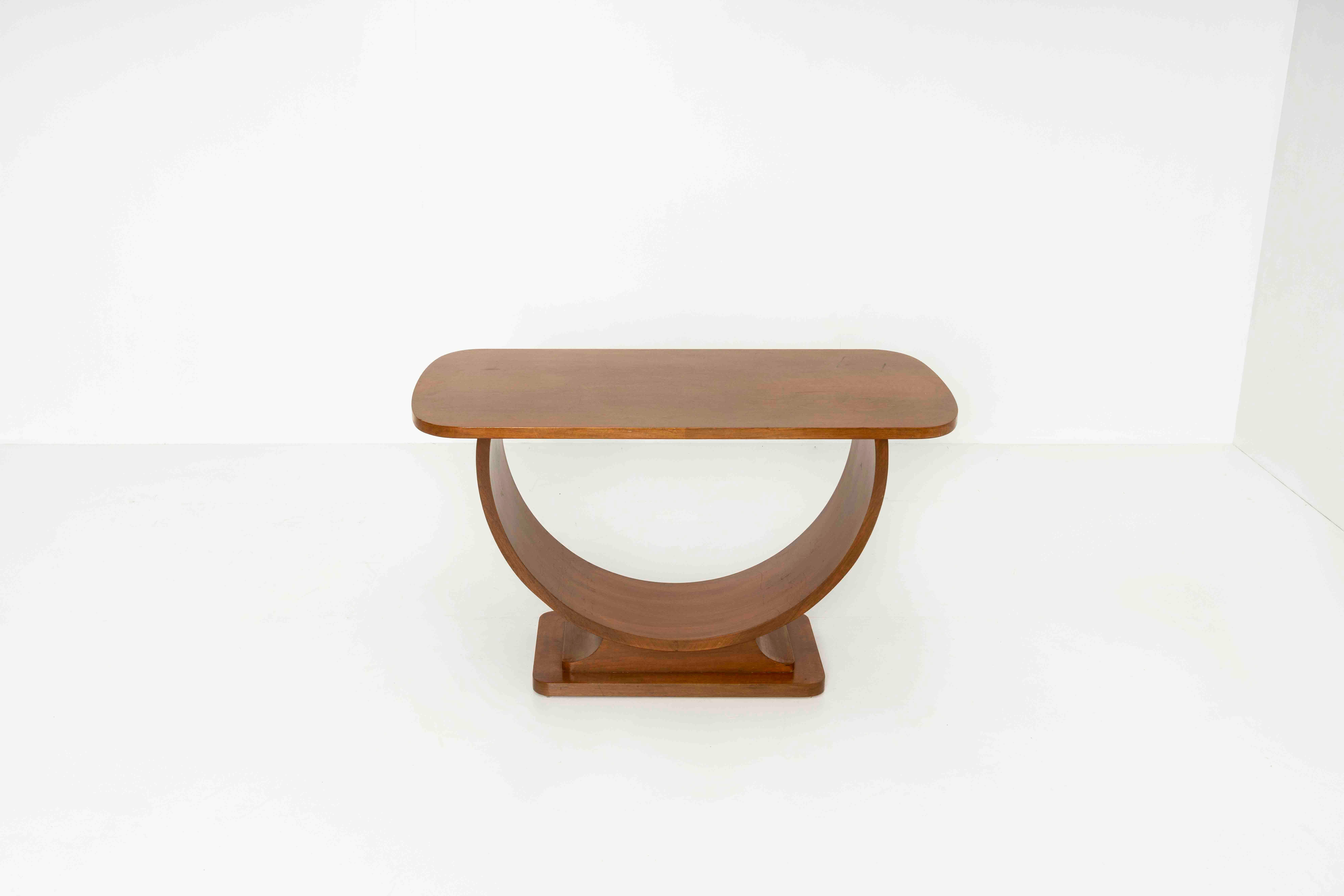 u shaped coffee table
