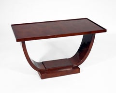 Art Deco U-Shaped Coffee Table