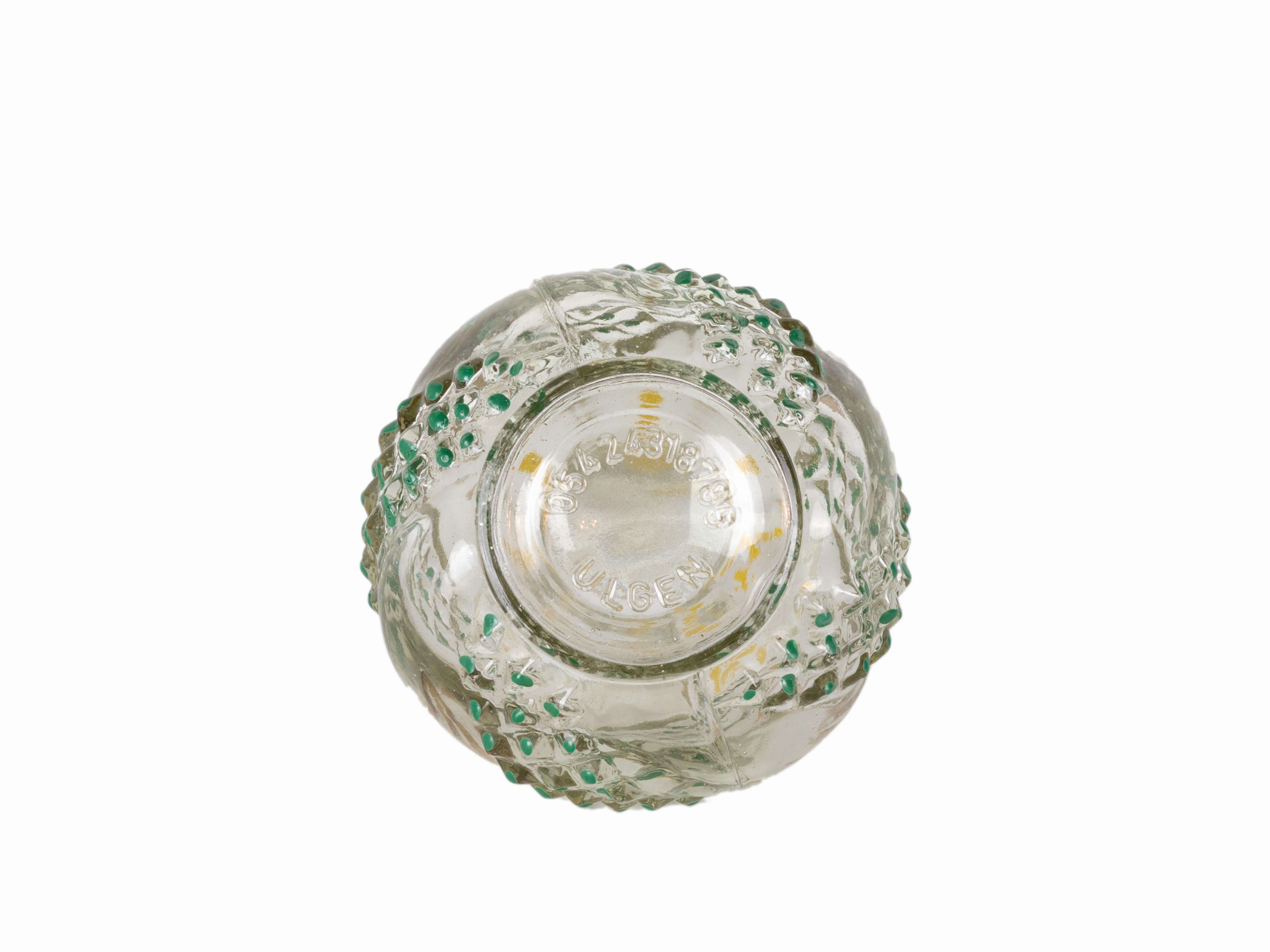 Art déco-Parfümvase aus Ulgenglas im Art déco-Stil, 20. Jahrhundert (Glas) im Angebot