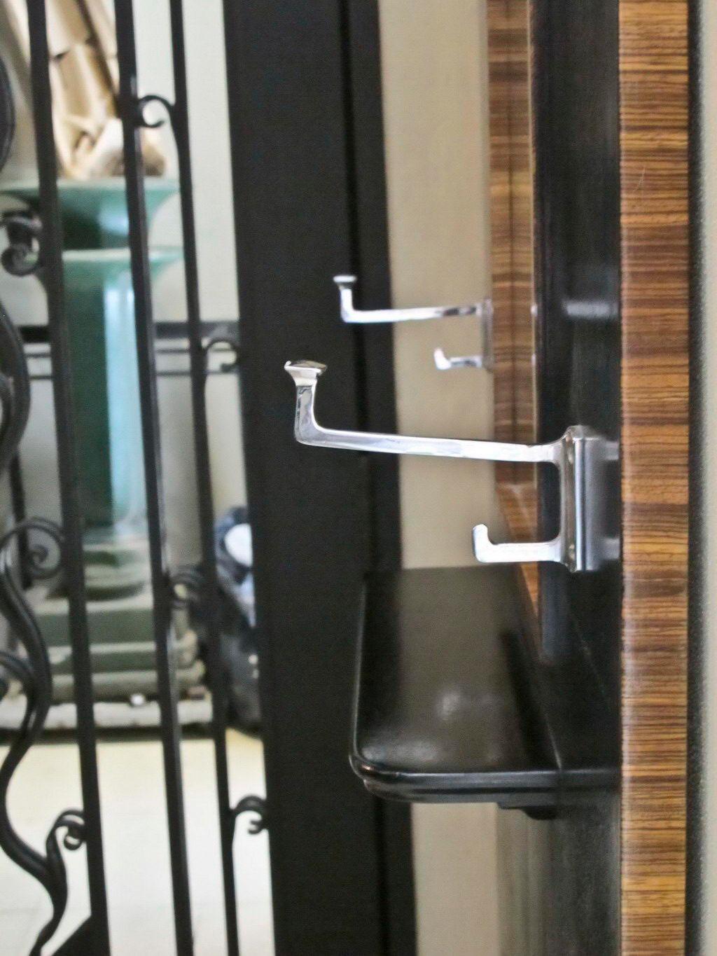 Chrome Art Deco Umbrella Stand and Coat Rack, 1930, France For Sale