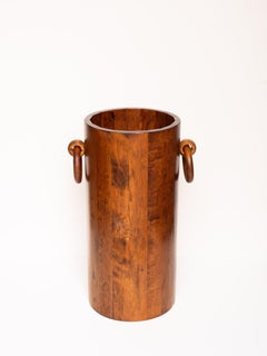 Art Deco Umbrella Stand - Wooden Umbrella Stand - France 1930s