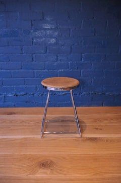Art Deco Unusual Chrome and Cork Stool in the Shape of a Champagne Cork