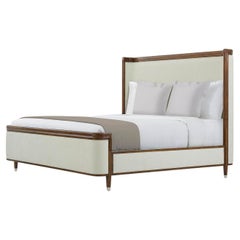 Art Deco Upholstered Bed - US King