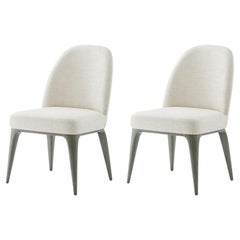 Art Deco Upholstered Dining Chairs