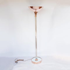 Art Deco Uplighter Floor Lamp Attributed to Heal's of London