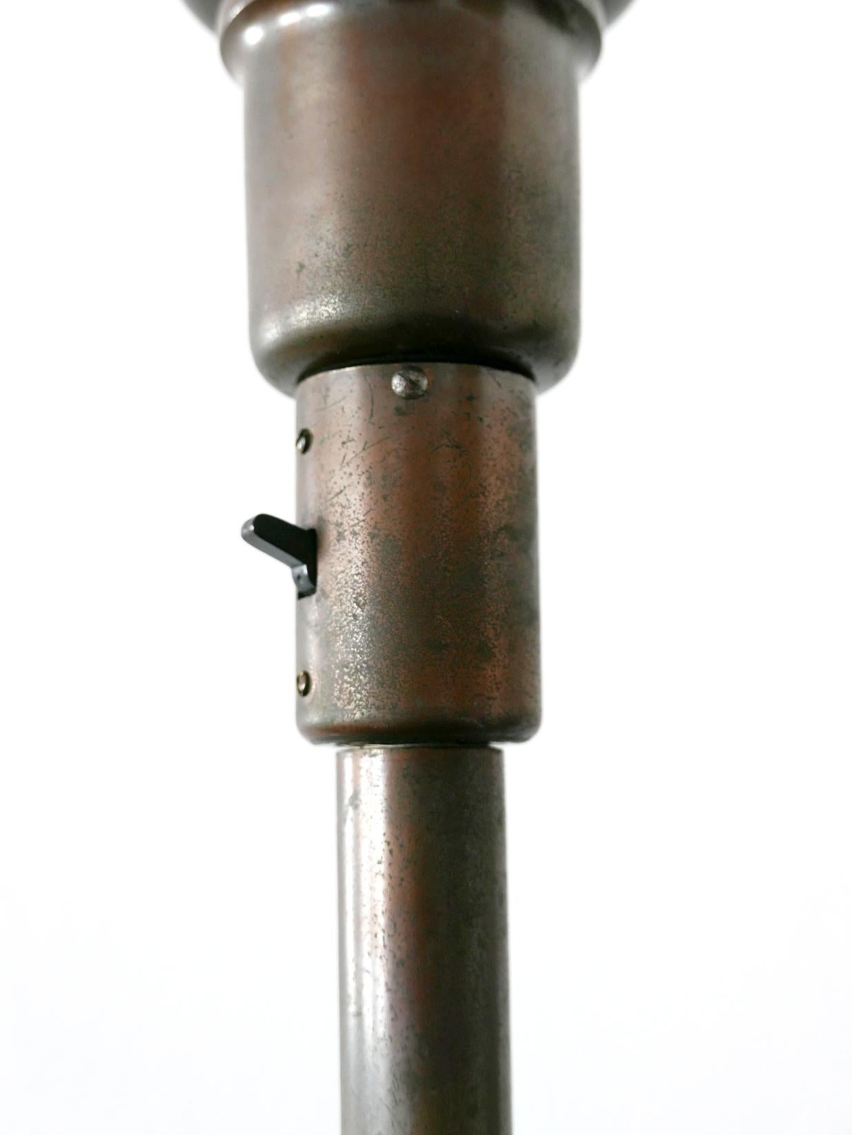 Lampadaire Art Déco modèle luminateur de Kaiser & Co, années 1930, Allemagne en vente 8