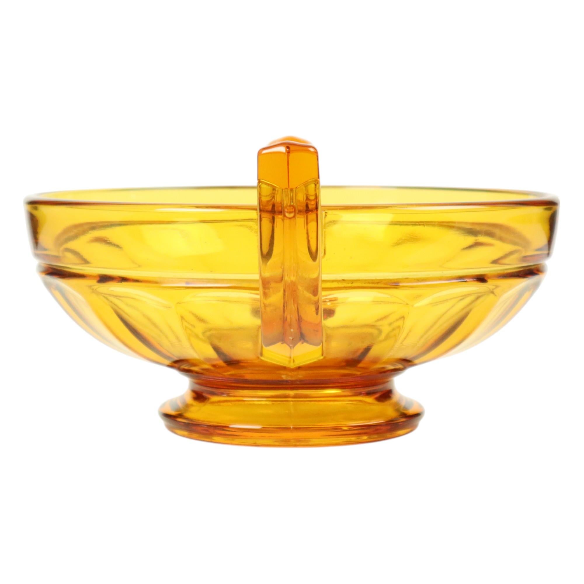 Art Déco Fruttiera Art Deco Val Saint Lambert Noémie Luxval 1935