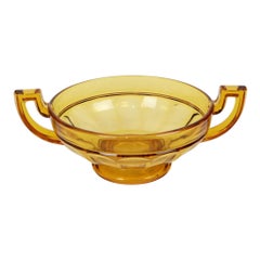 Art Deco Val Saint Lambert Fruitschaal Noémie Luxval 1935