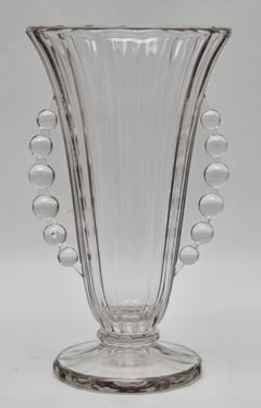 Art Déco Val Saint Lambert, Luxval, modèle CRIQUET Charles Graffart, 1934