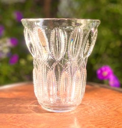 Art Deco Val Saint Lambert, Luxval, Model Ephemere, Charles Graffart, 1934