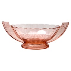 Art Déco Val Saint Lambert, Luxval, modèle Romeo, par Charles Graffart, 1934
