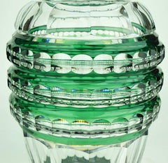 Art Deco Val Saint Lambert Vase by Joseph Simon