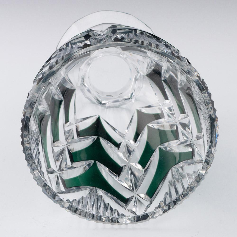 Art Glass Art Deco Val St Lambert Vase By Joseph Simon c1935 For Sale
