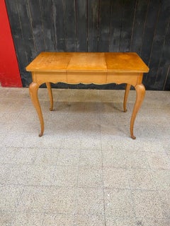 Tocador Art Déco de sicómoro, de alrededor de 1930-1940, al estilo de René Prou