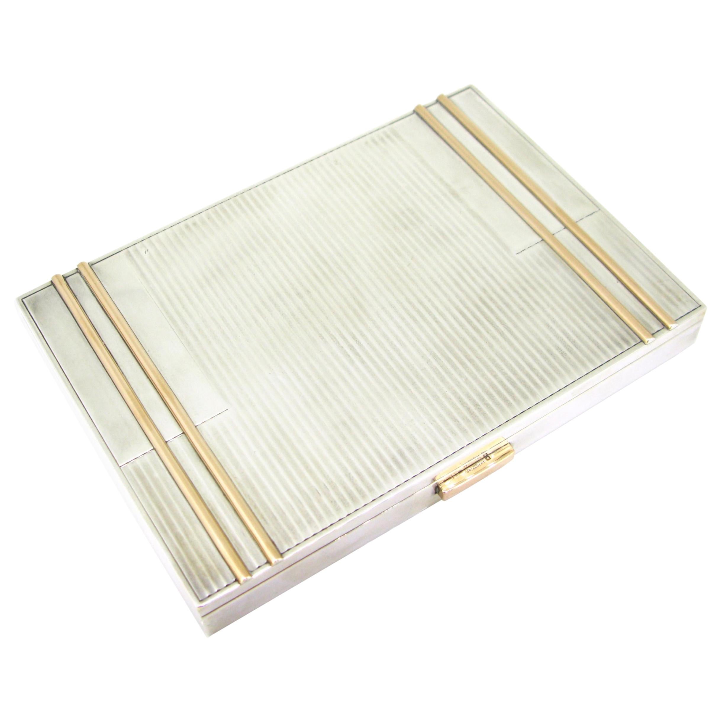 Neceser Art Déco Minaudière Kirby Beard & Co para Hermès, hacia 1940