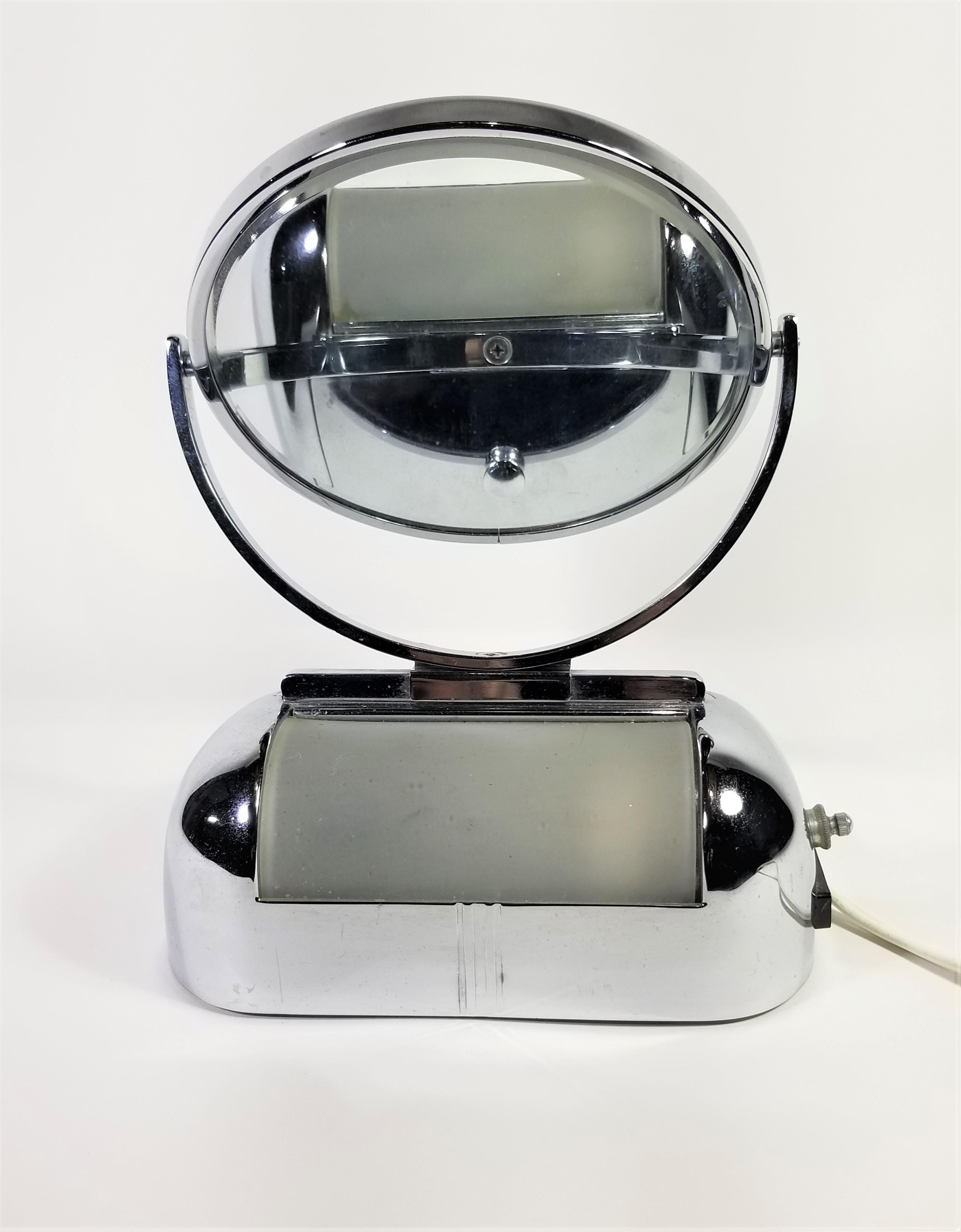 20ième siècle Miroir de courtoisie Art déco  en vente