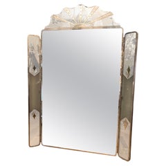 Art Deco Vanity Mirror with Lights