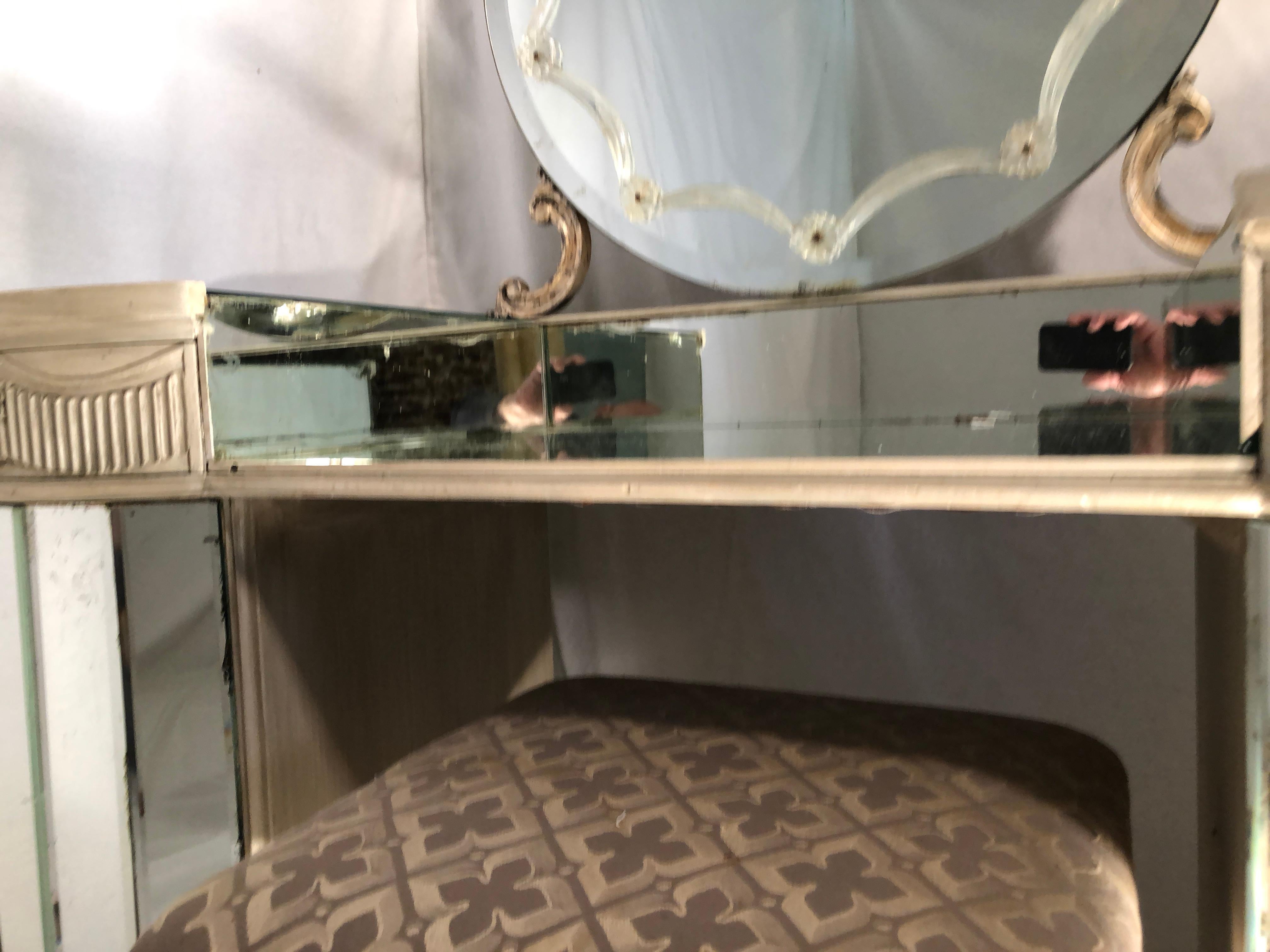 art deco vanity