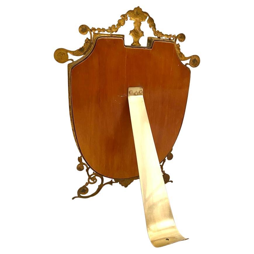 Art Deco Vanity Table Mirror, Italia 1940 Italiano en venta